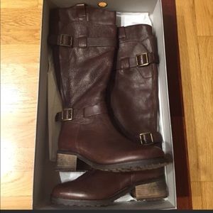 Fabianelli Brown Leather Boots Size 7